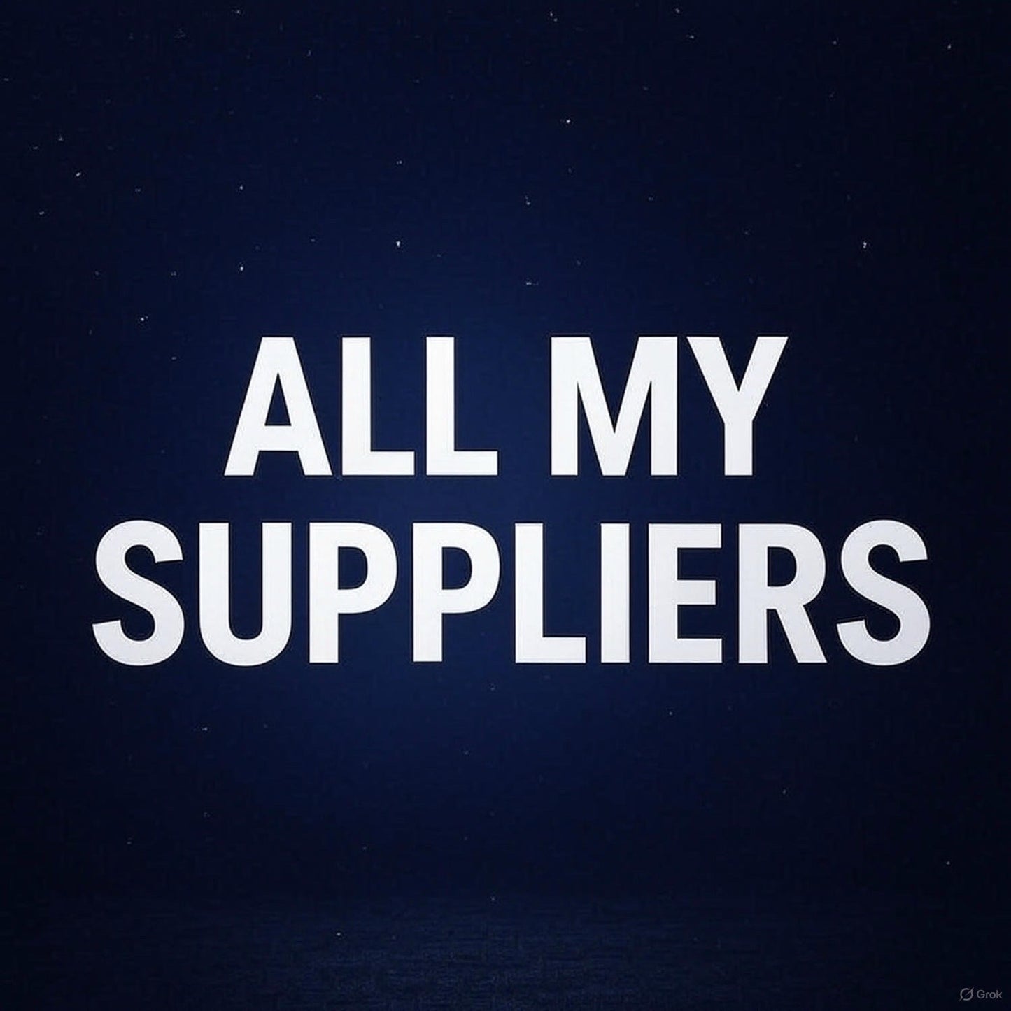 All My Vendors
